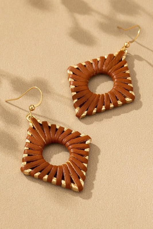 Leather Earrings