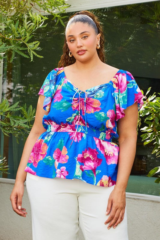 Pop of Pink Top