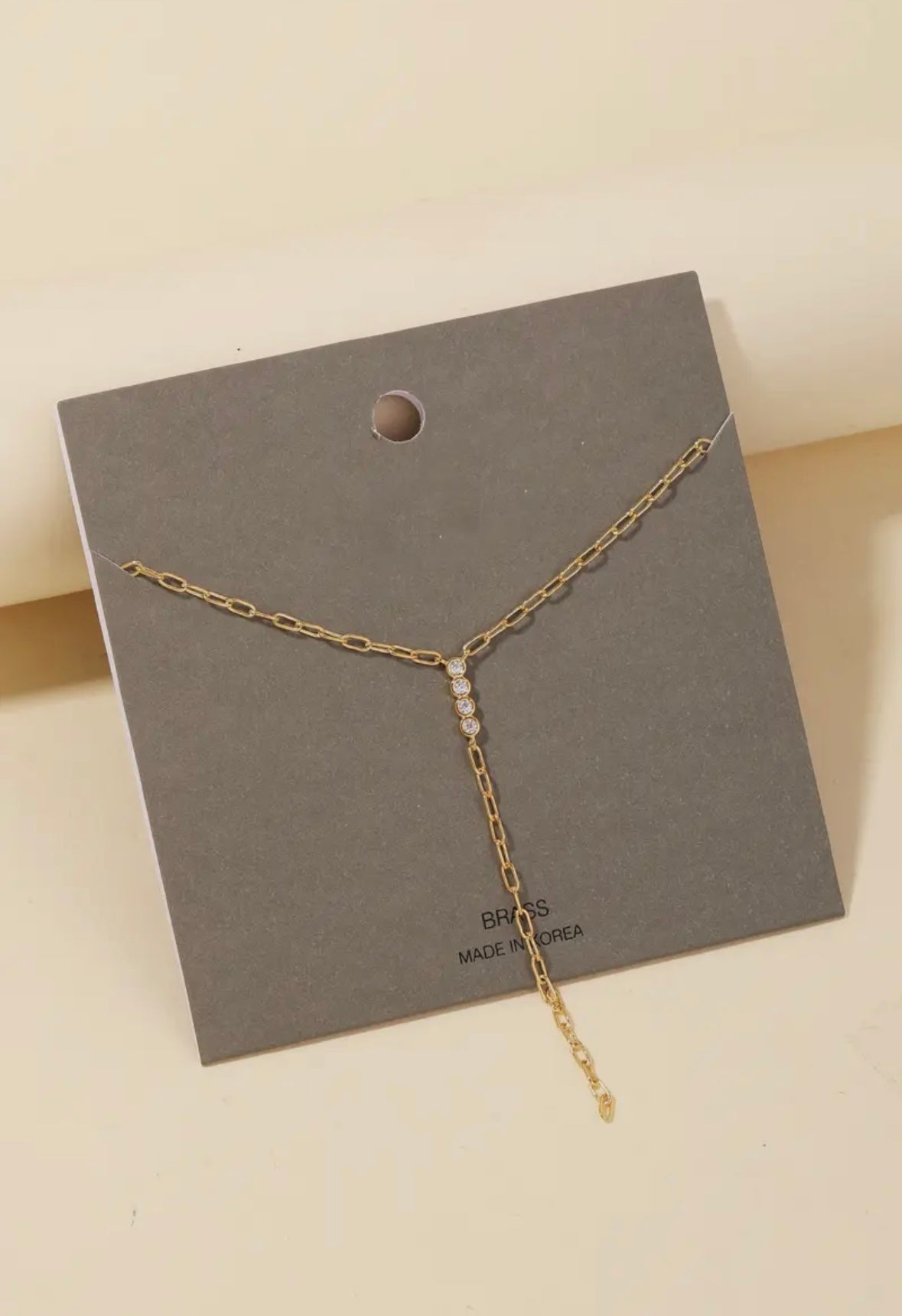 Tiered Rhinestone Necklace