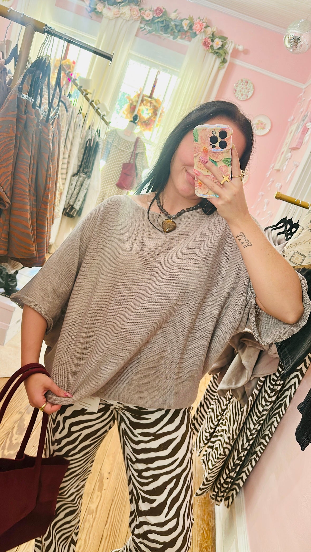 Plum Grace Blouse