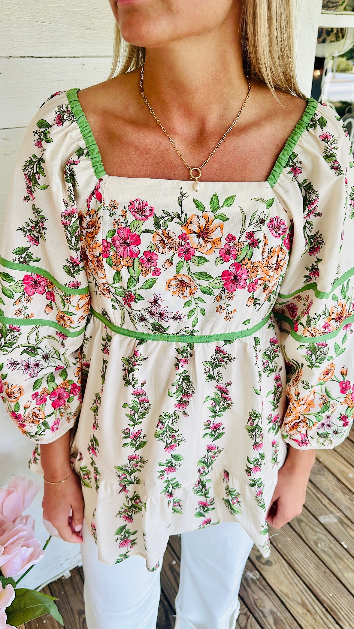 Wildflower Whimsy Top