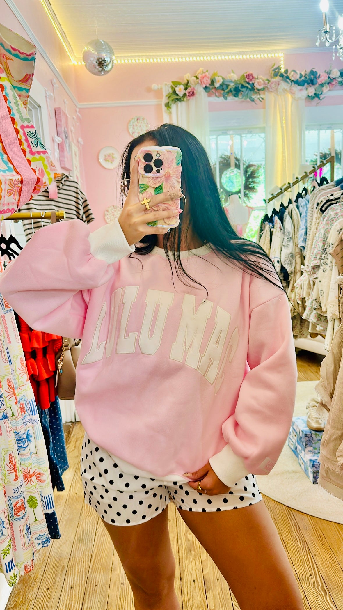 Lulu Mac Color Block Sweatshirt