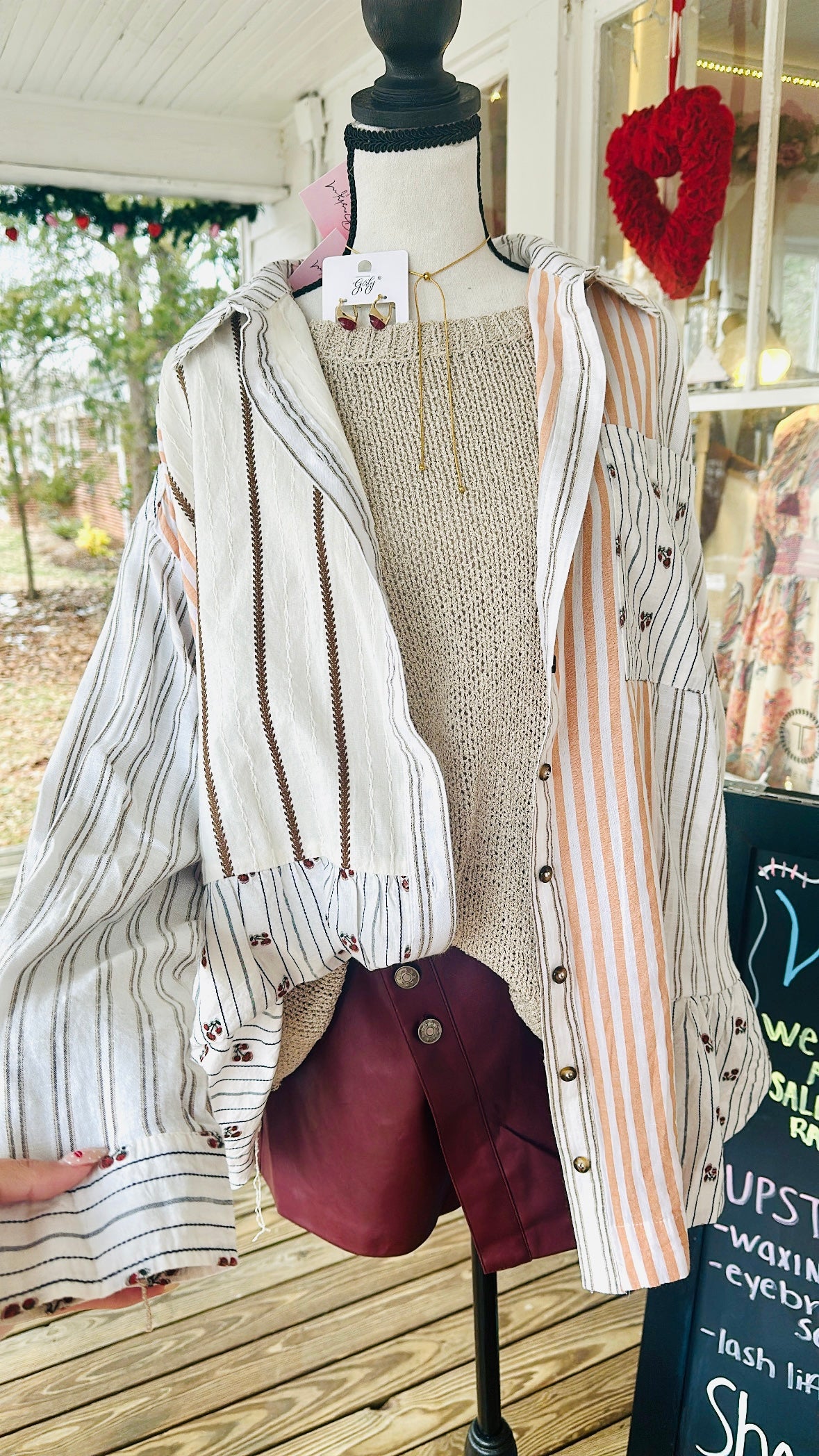 Styled & Stitched Button Up