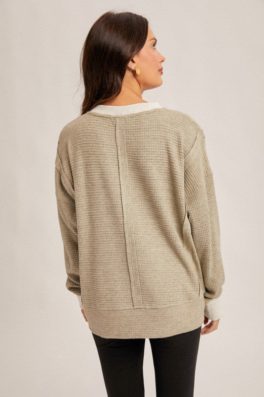 Brush Thermal Crew Neck Pullover
