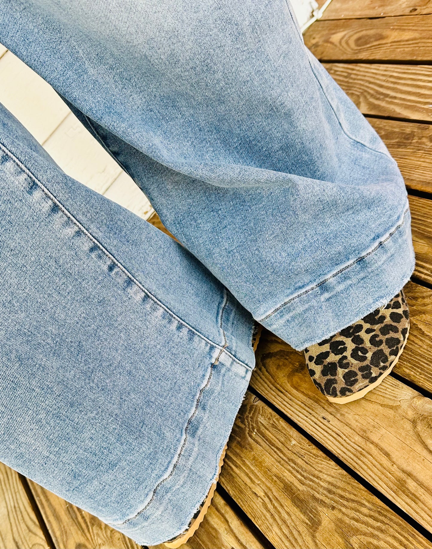 PLUS-Patch Jeans
