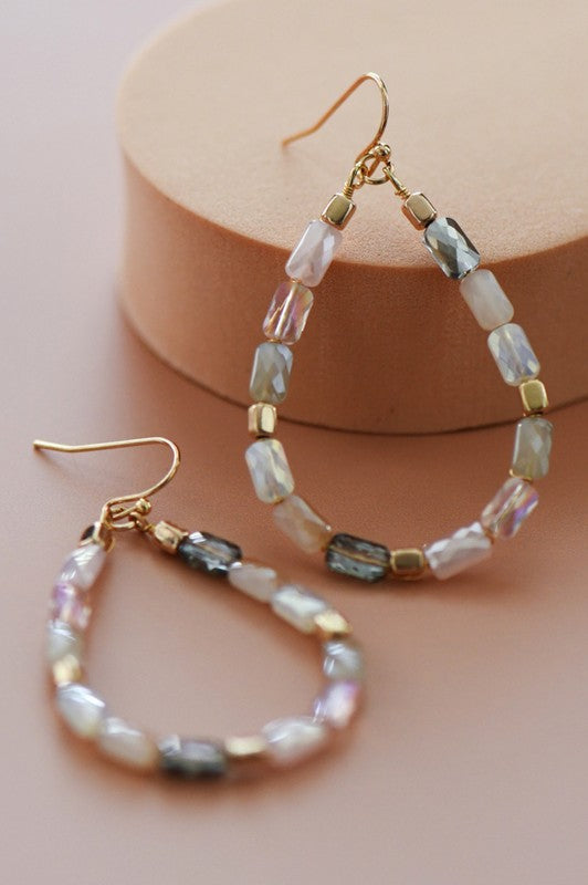 Glass Crystal Earrings