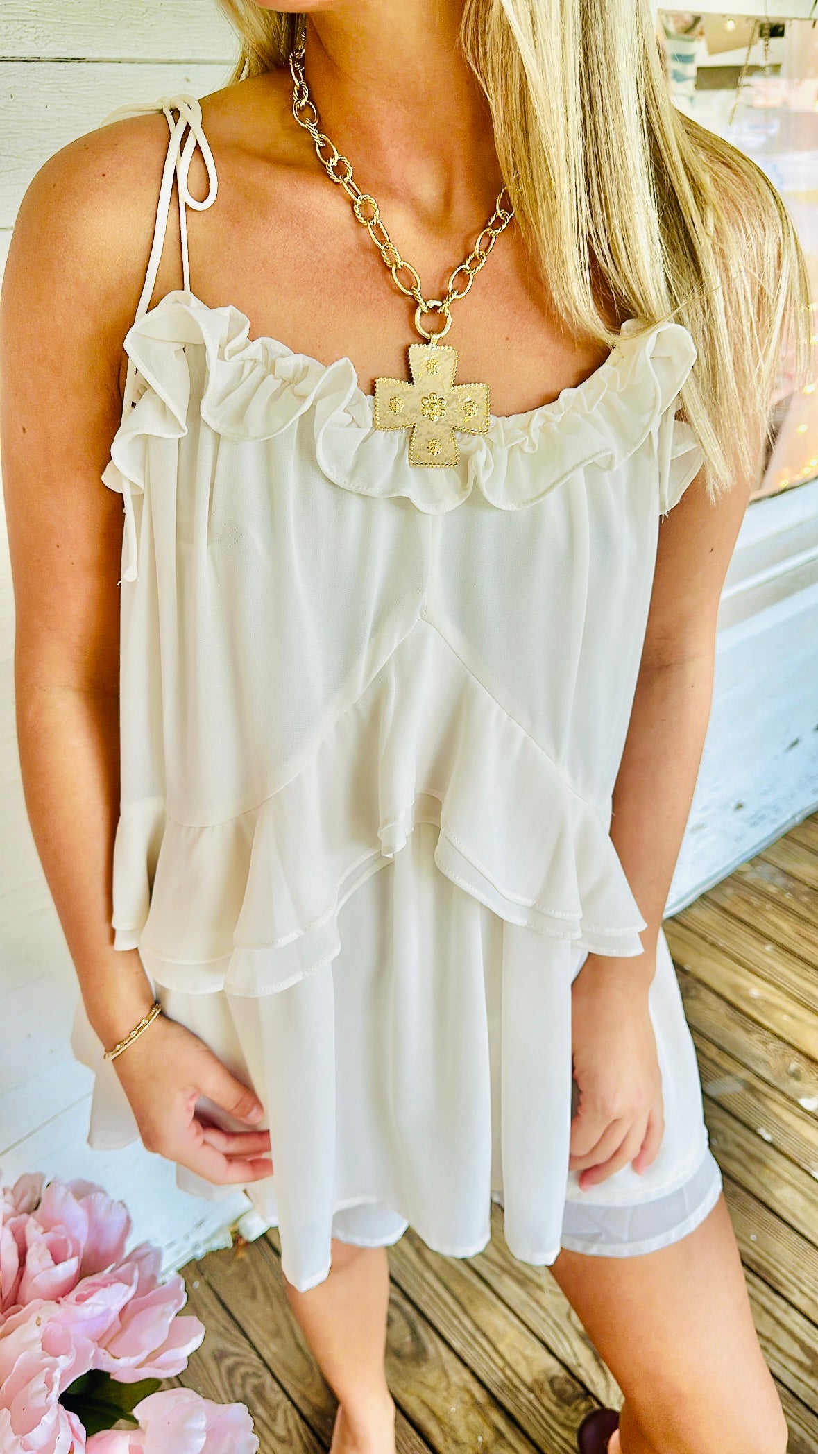Luna Cascade Romper