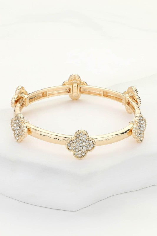 Shiny Clovers-Bracelet