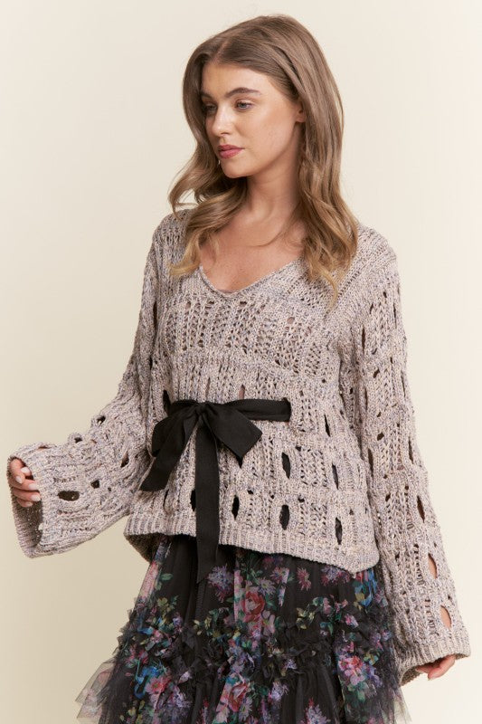For the Love of Bows Sweater