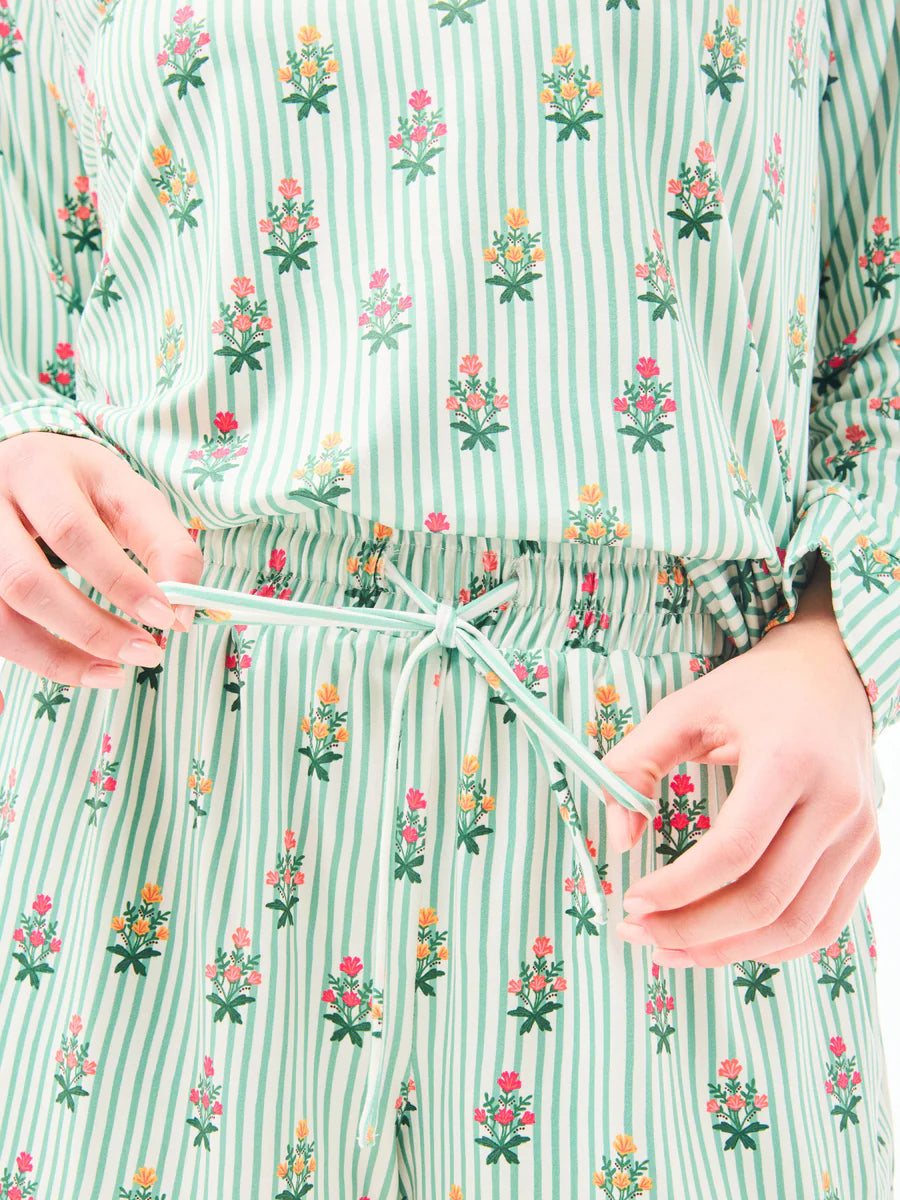 Mary Square Annie Pajama Short Set