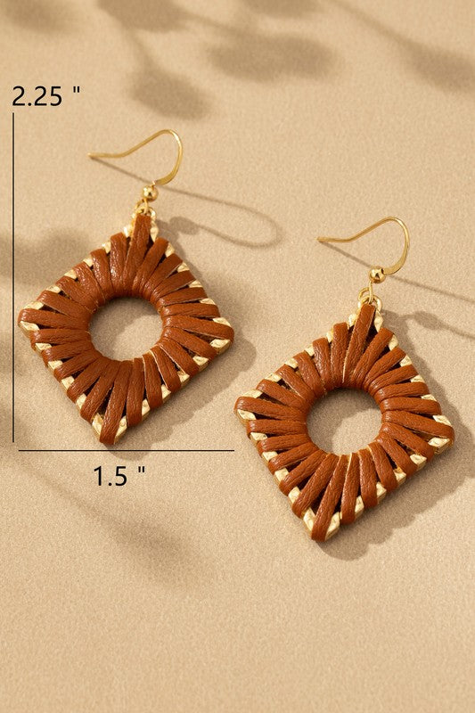 Leather Earrings