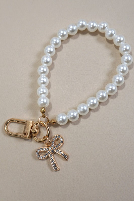 Pearl Keychain