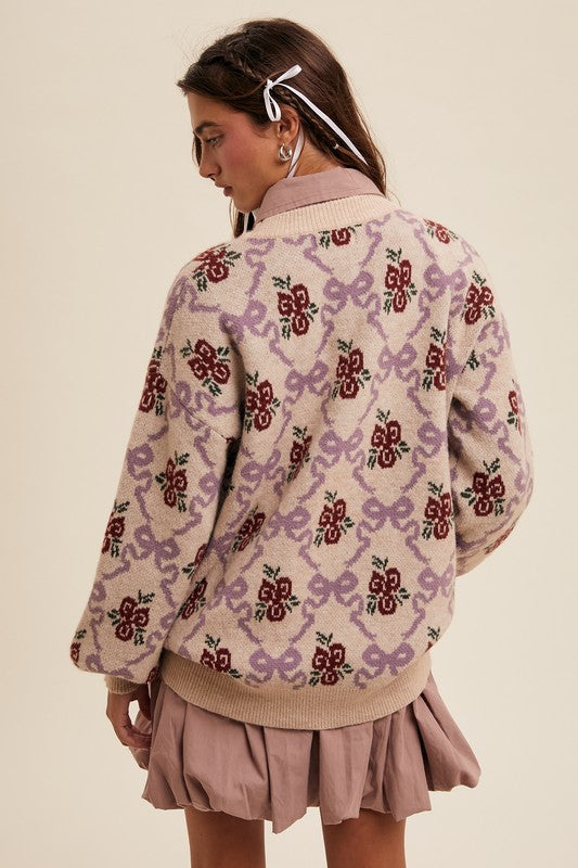Berries & Bows-Sweater
