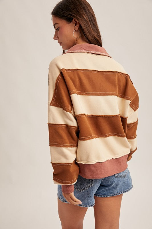 Brushed French Terry Pullover