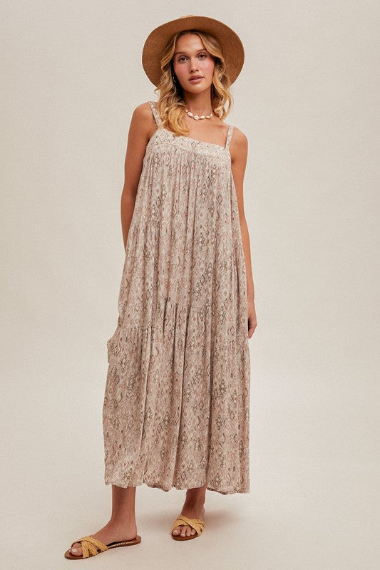Aztec Maxi Dress