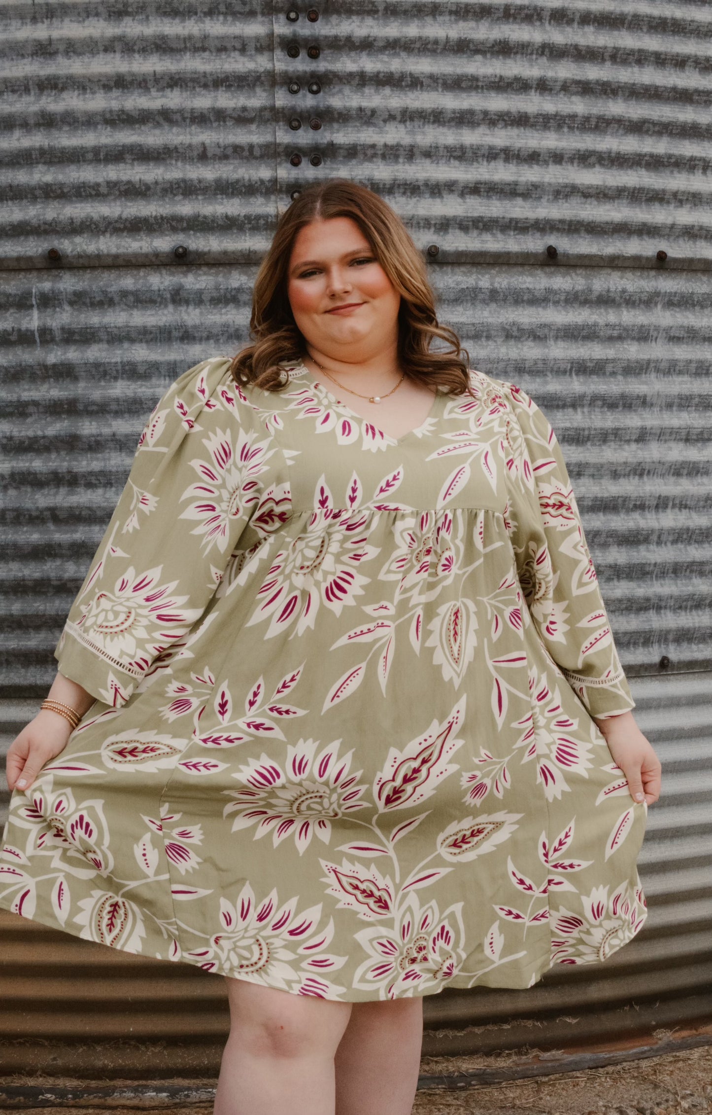 PLUS-Shelby Dress