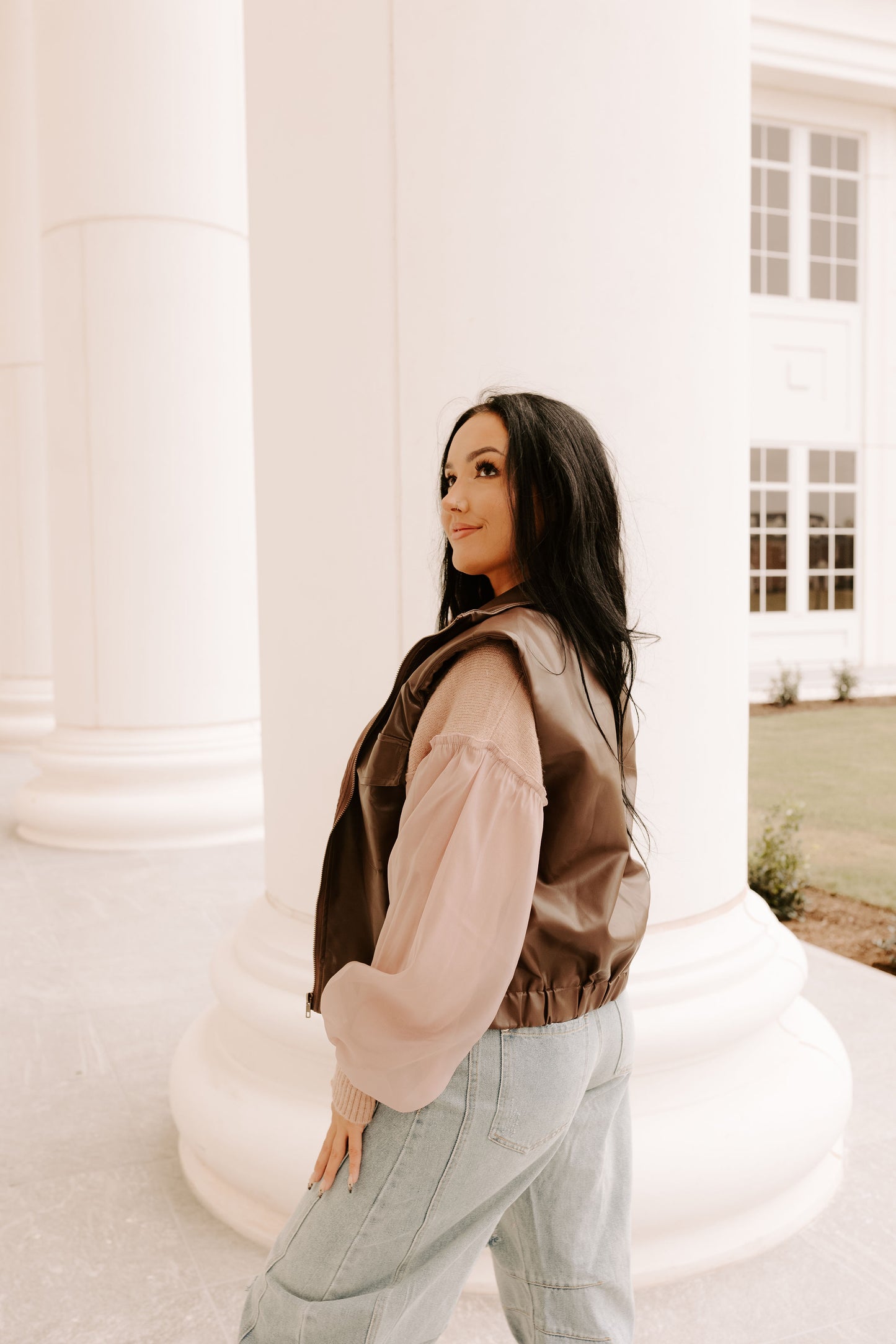 Chocolate Brown Vest