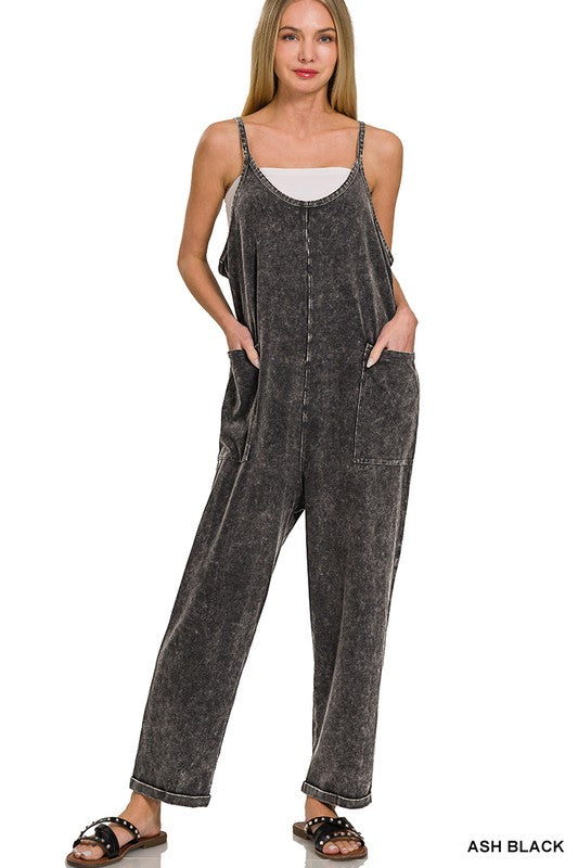 Acid Wash Overalls