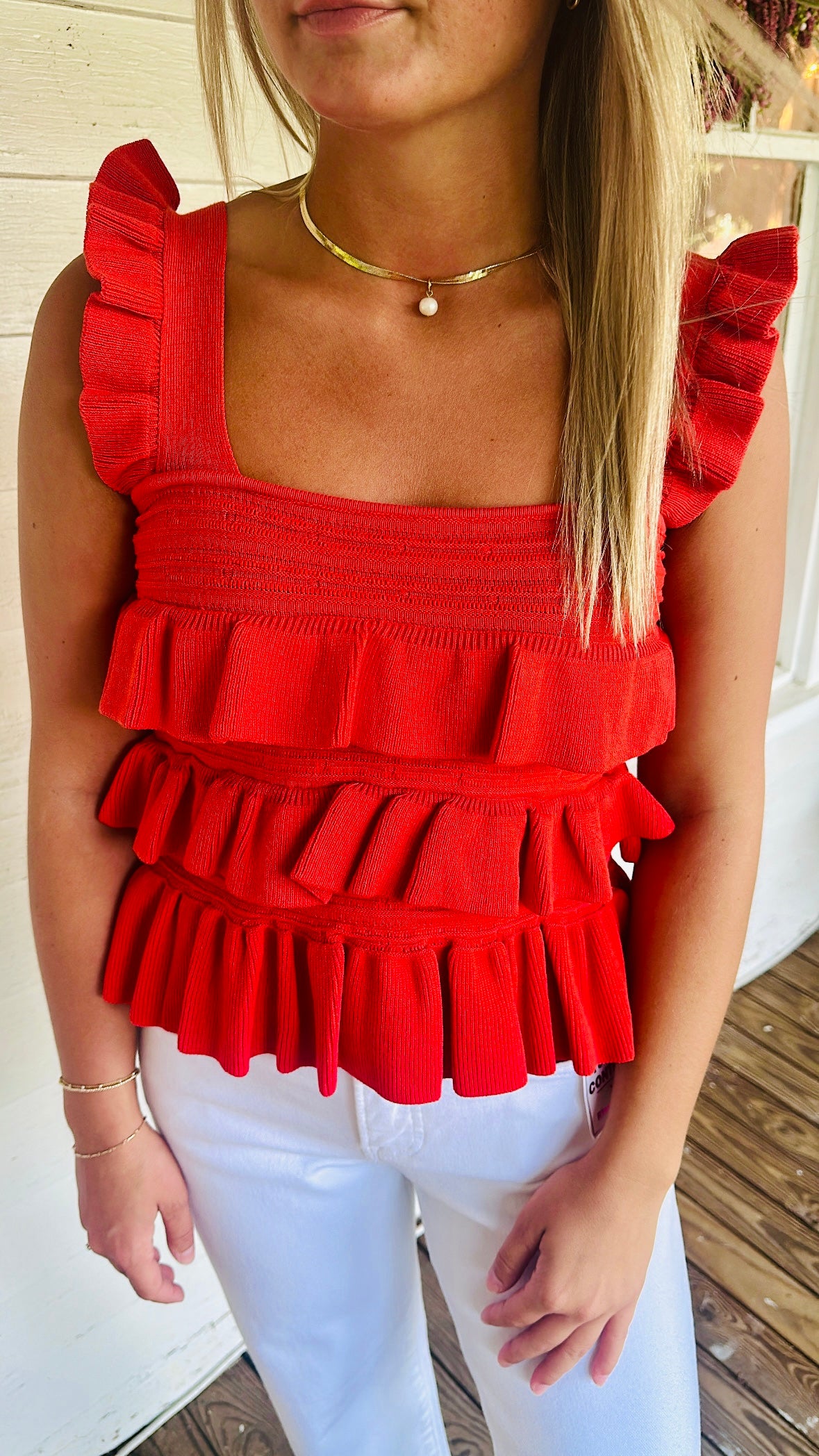 Hot Kiss Sleeveless Top
