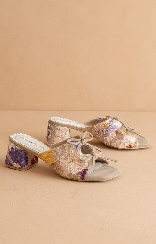 Double Bow Heels