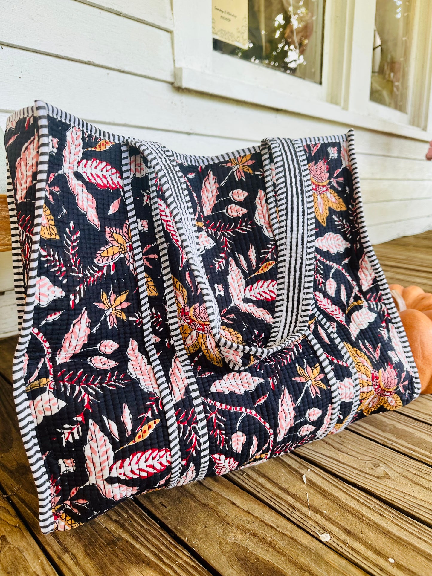 Cotton Quilted Bag Tote