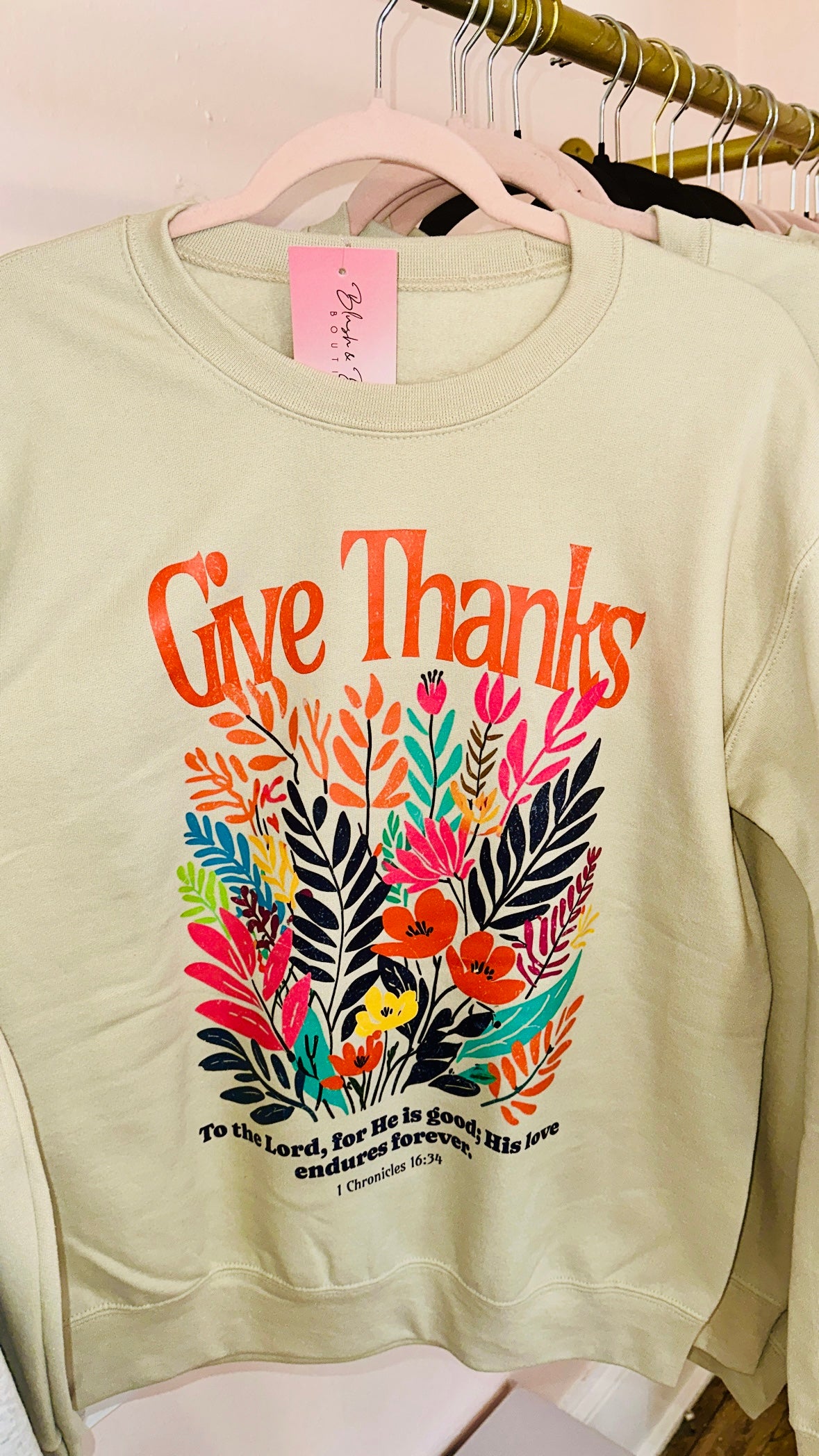 Give Thanks Sweatshirt