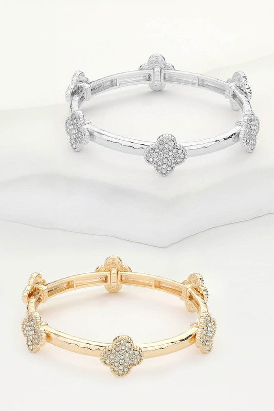 Shiny Clovers-Bracelet