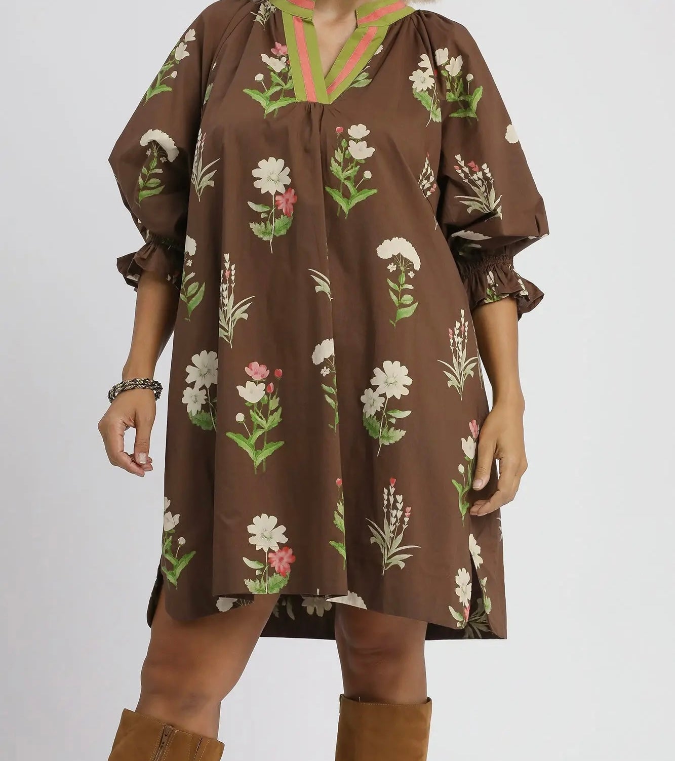 Floral Tunic Dress XL Floral Tunic Dress XL