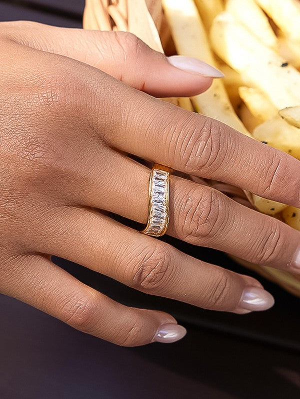 Baguette Band Ring