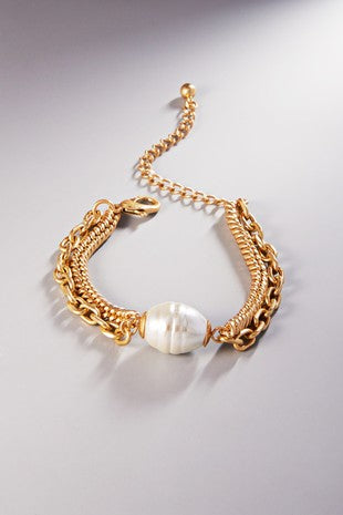 One Pearl Bracelet