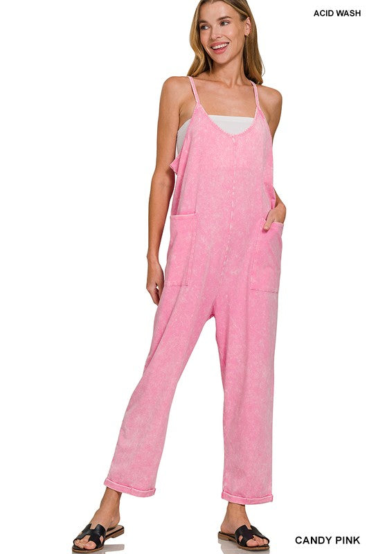 Acid Wash Overalls