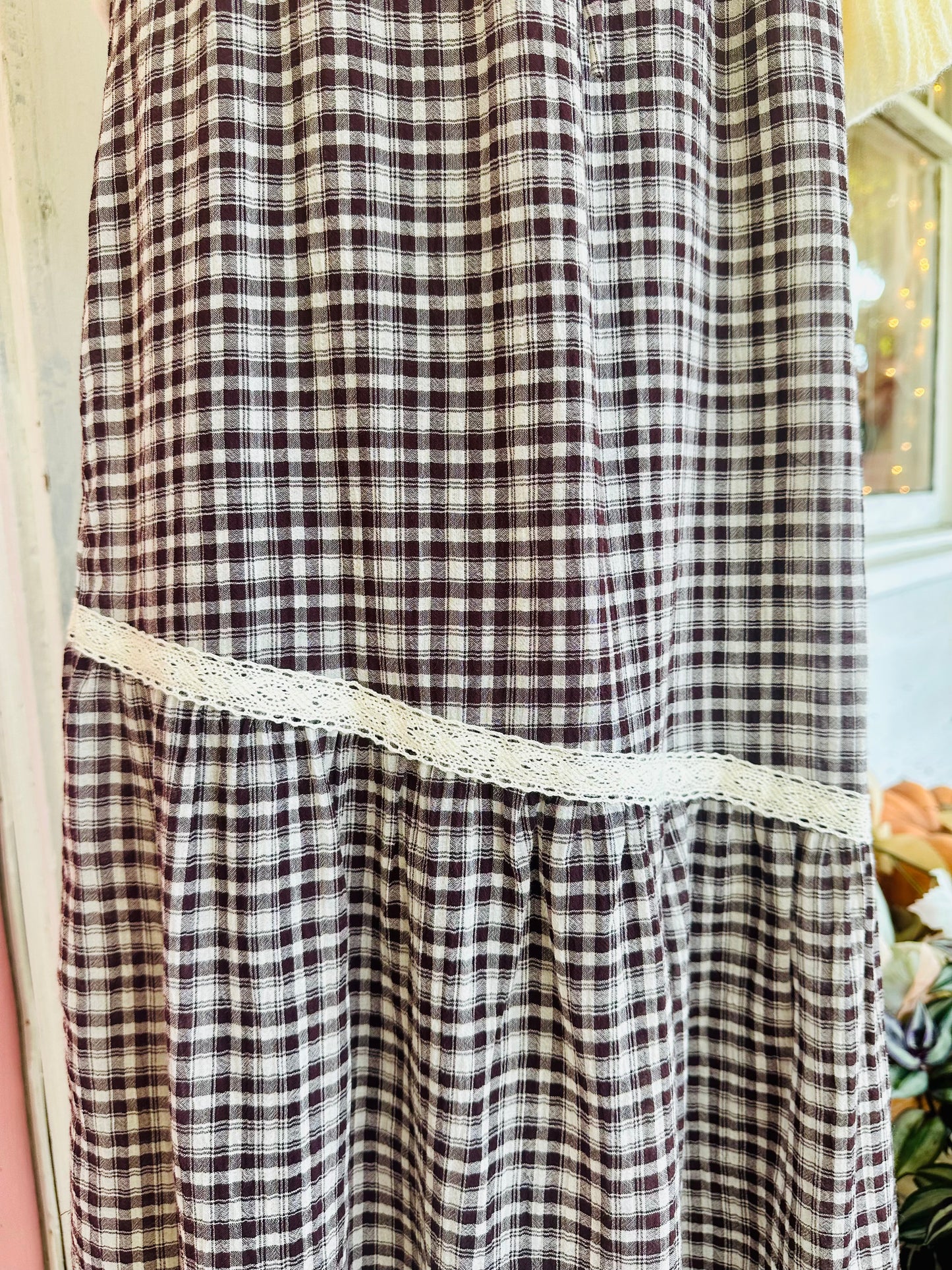 Ellis Plaid Maxi Skirt