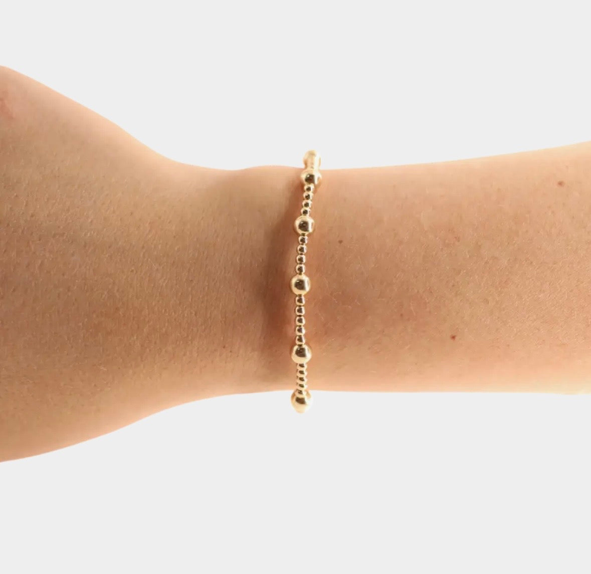 Beaded Blondes-Lively Gold Bracelet