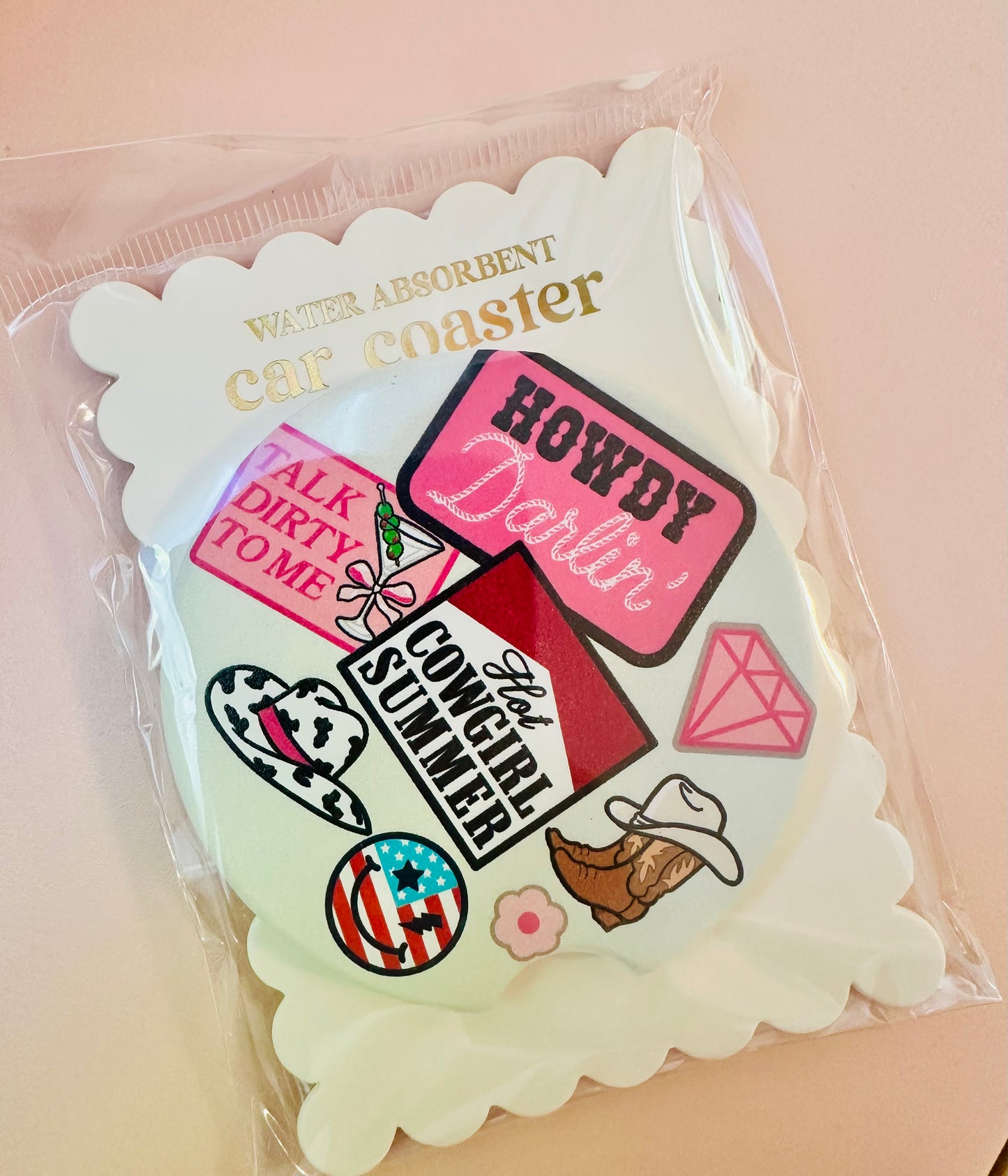 Water Absorbent Car Coaster