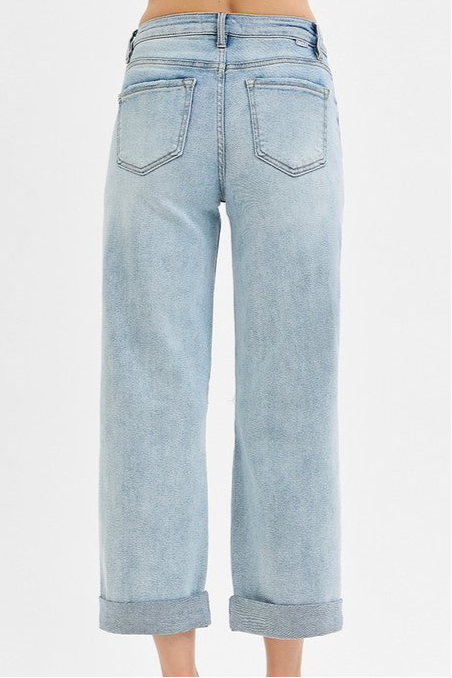 Boyfriend Cuff Jeans