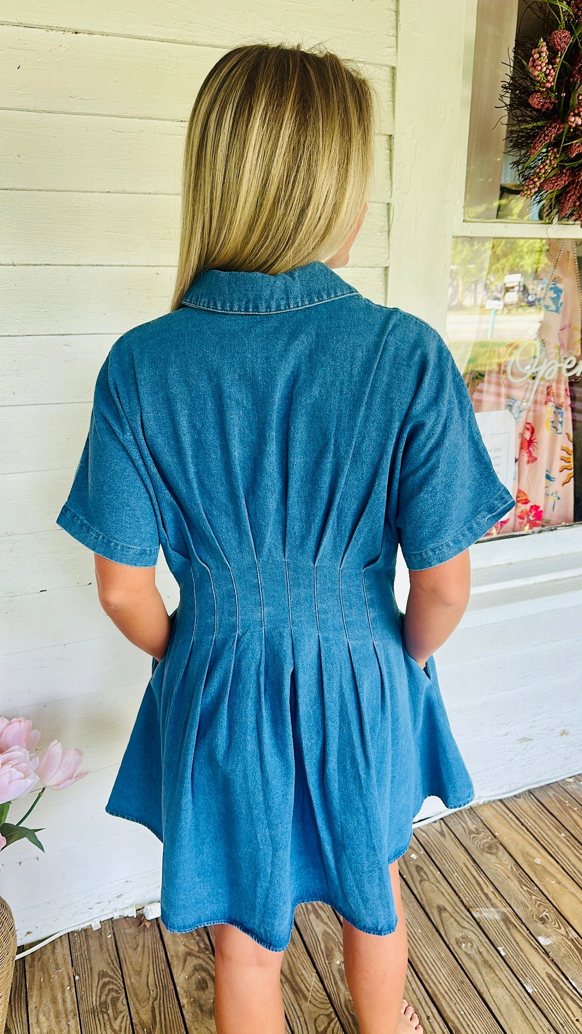 Saddle Up Sweetheart Mini Dress