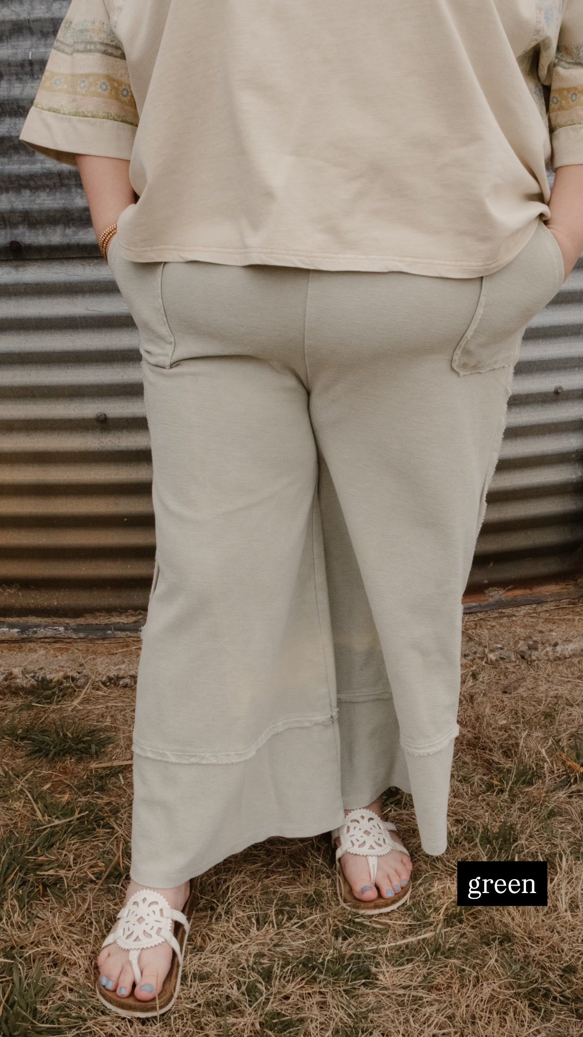 PLUS-Palazzo Pants