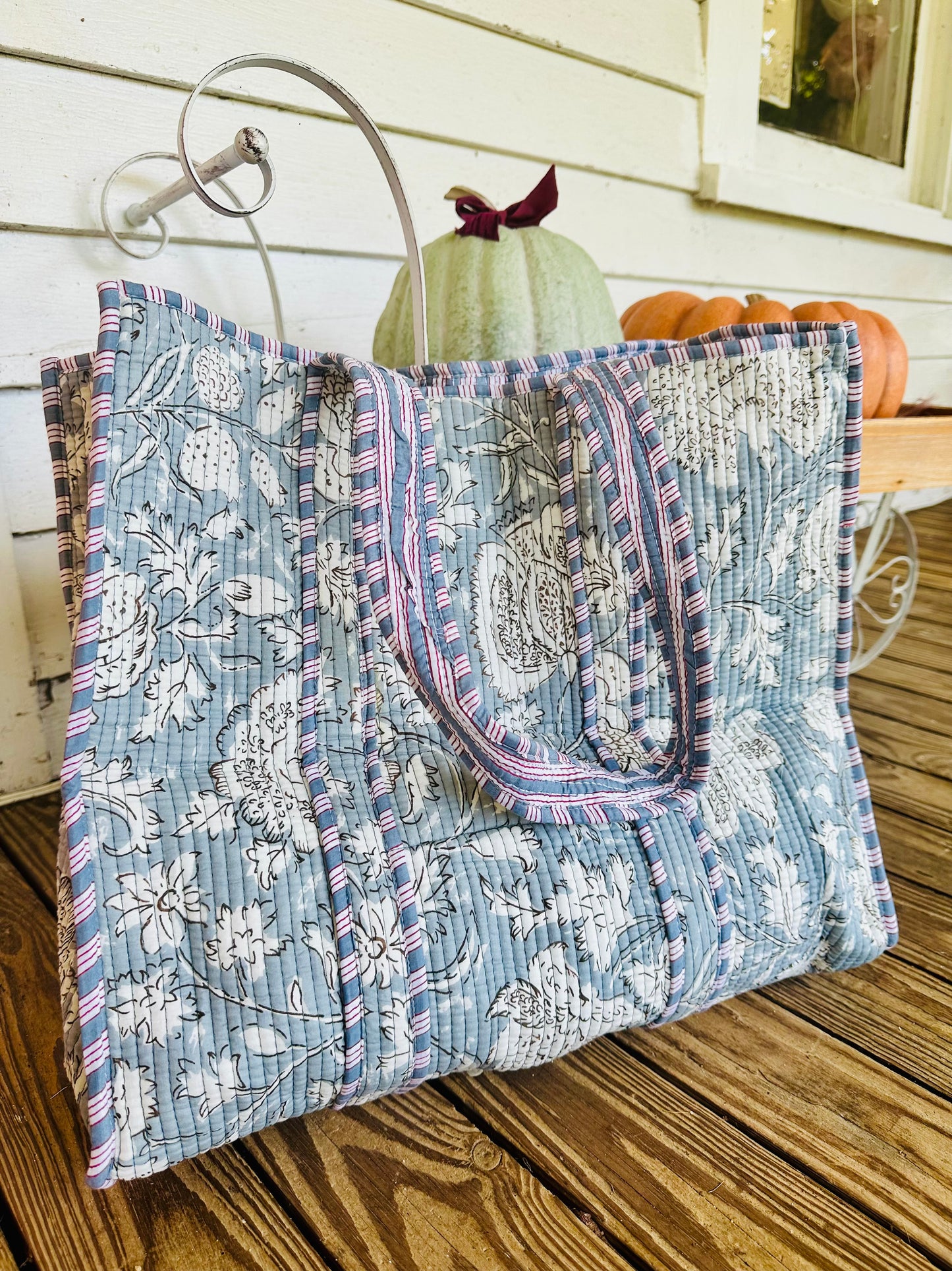 Cotton Quilted Bag Tote