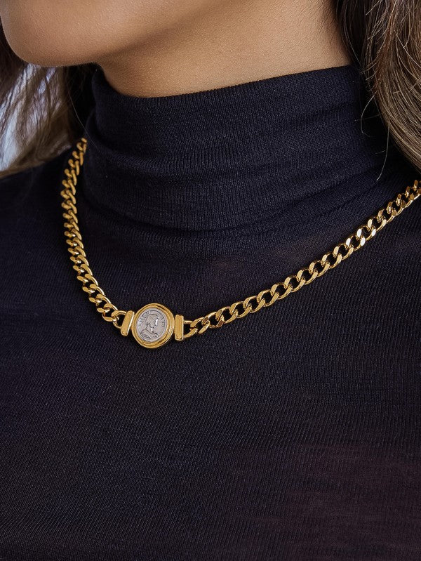 Old Times Pendant Necklace