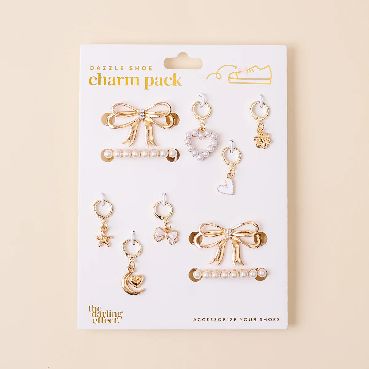 The Darling Effect- Dazzle Shoe Charm Pack