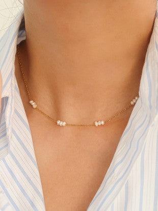 Multi Pearl Necklace