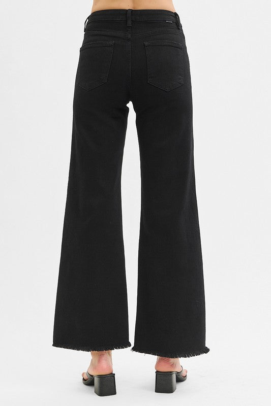 RISEN Tummy Control Black High Rise Jeans