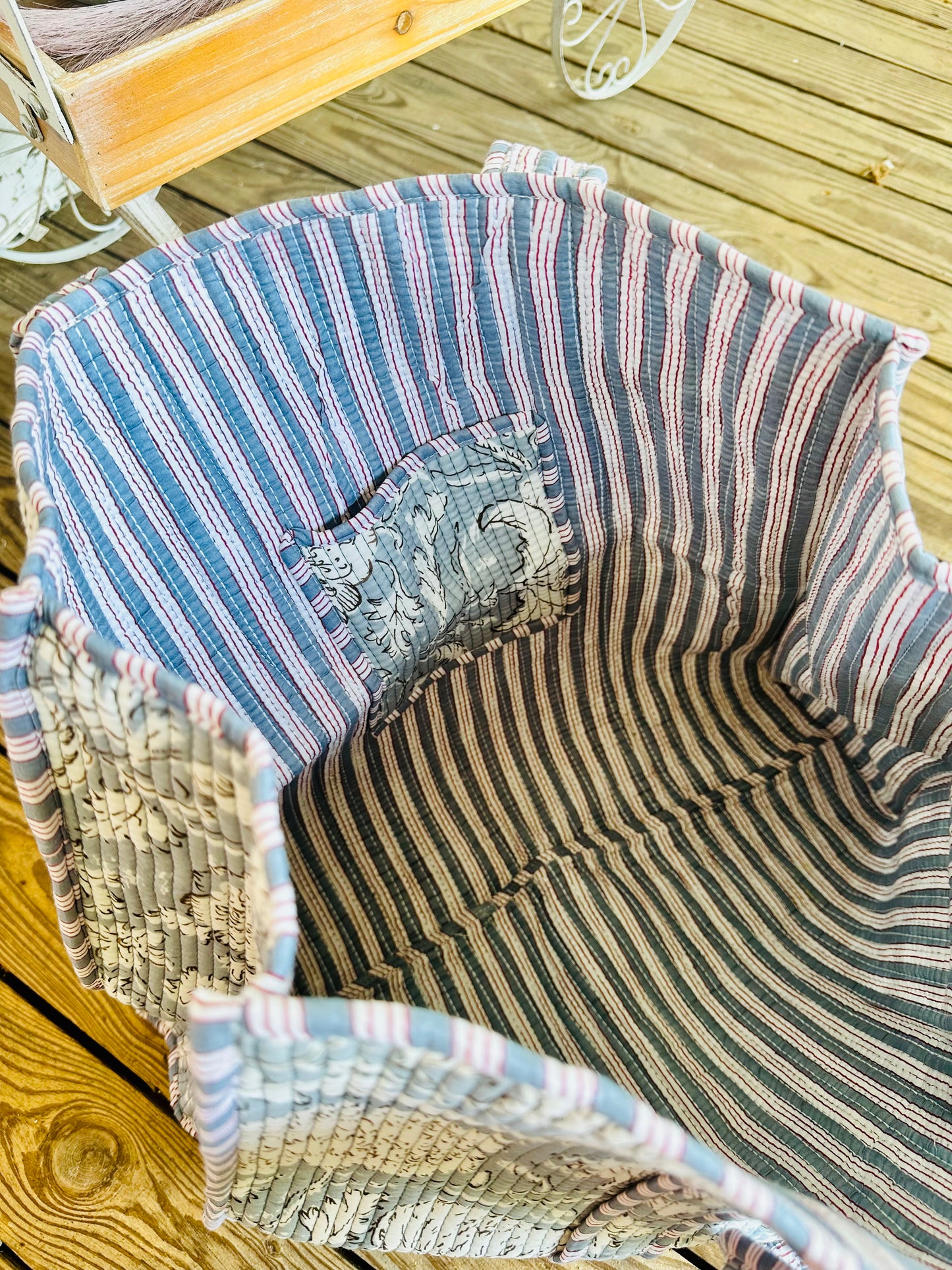 Cotton Quilted Bag Tote