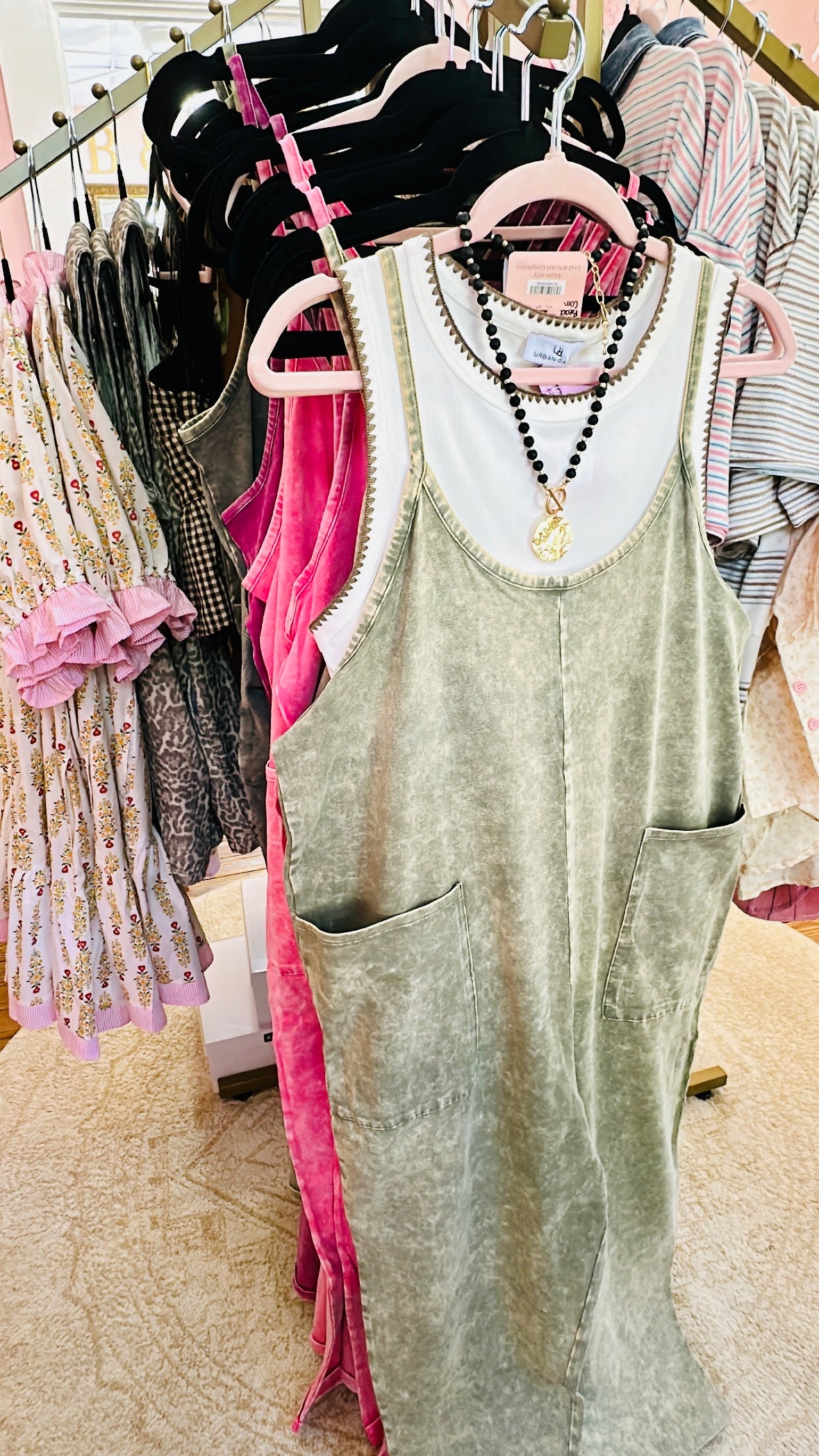 Acid Wash Overalls
