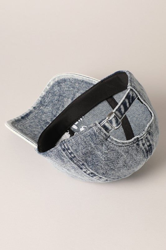 Have A Great Day Denim Cap