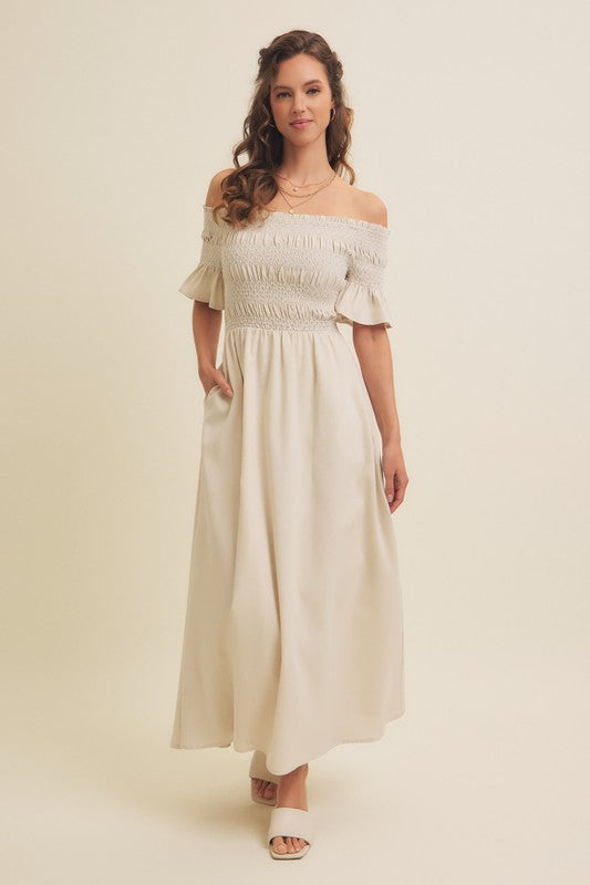 Linen Maxi Dress