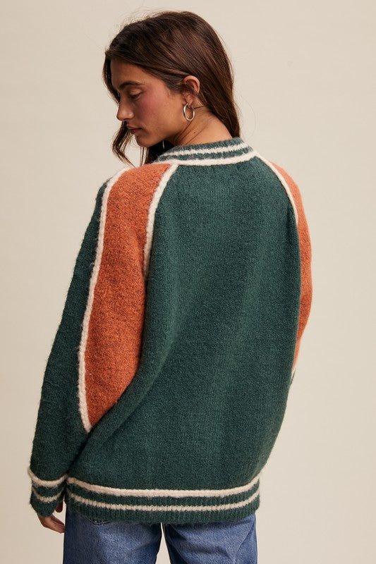 Tennis Court Cardigan