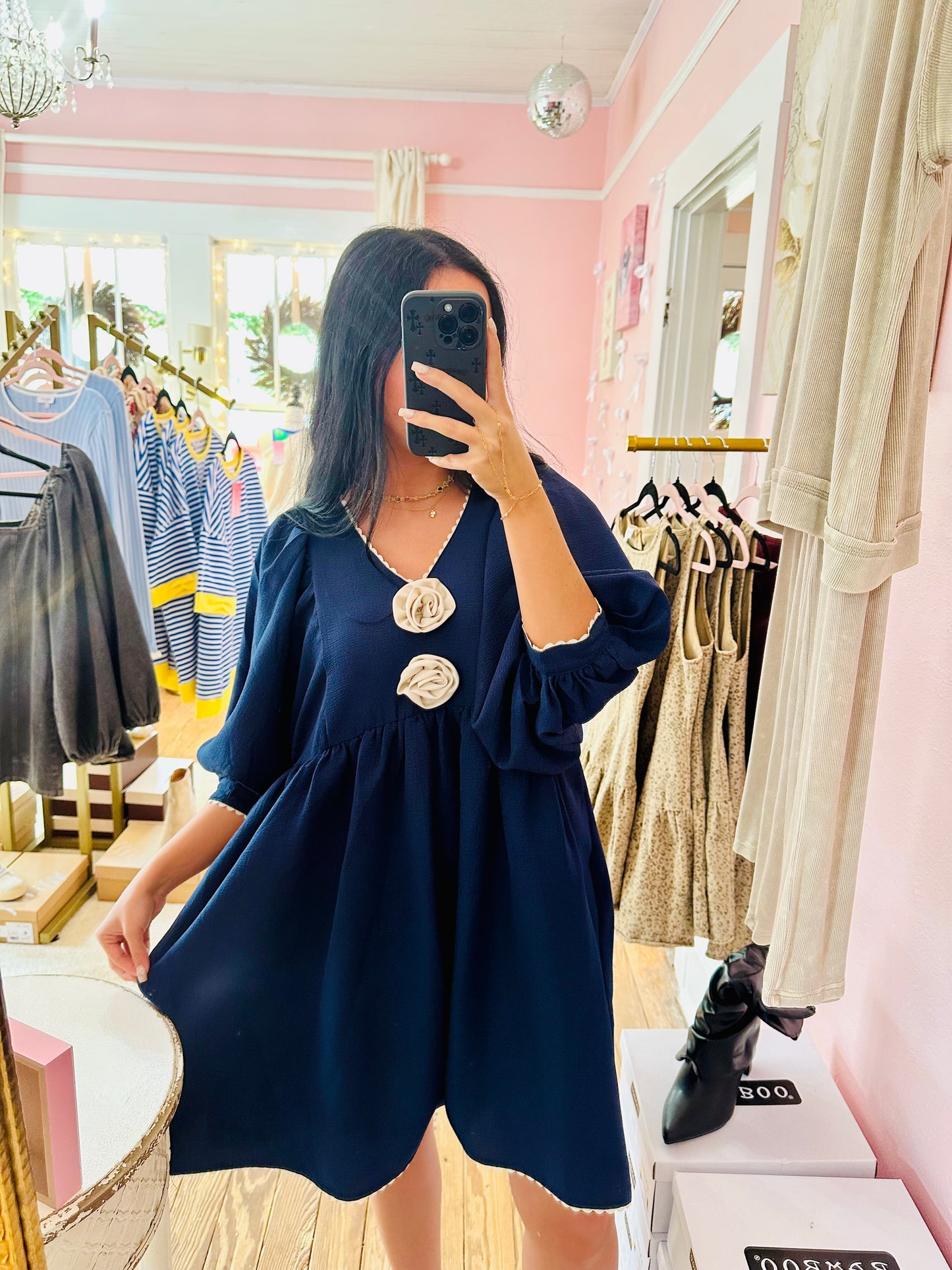 Navy Girl-Dress