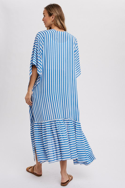 Stripe Maxi Duster