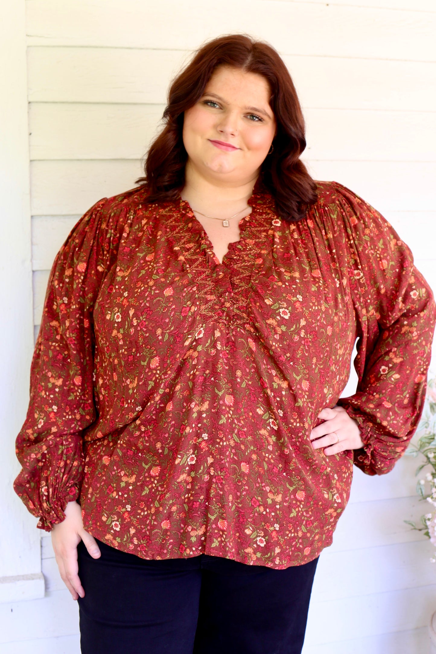 PLUS- Maybe Baby Blouse